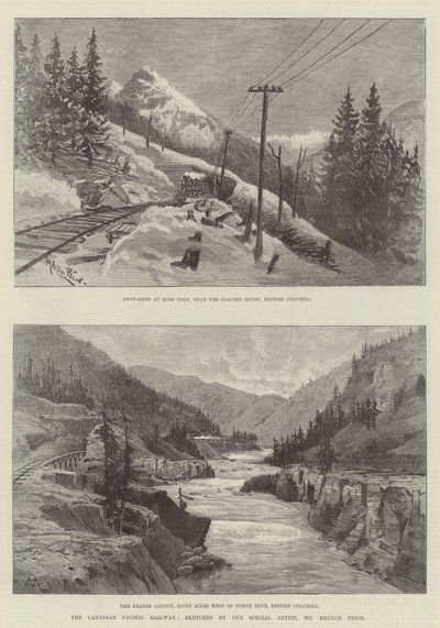 The Canadian Pacific Railway by Melton Prior
